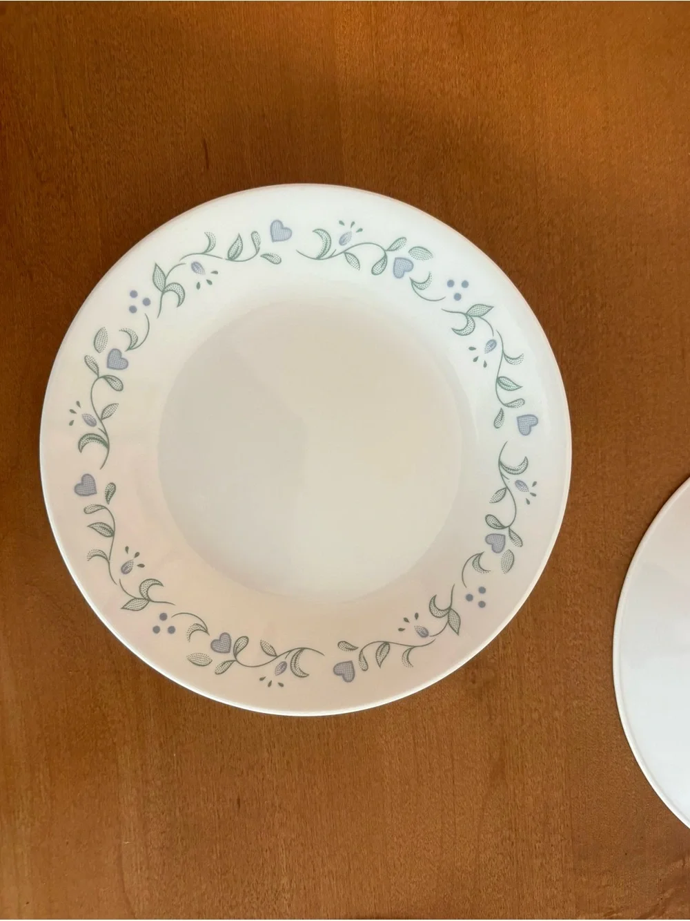 Set of 4 Vintage Corelle Country Cottage Dessert/Bread Plates EXCELLENT